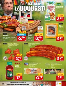 Wurst im Netto Marken-Discount Prospekt "Aktuelle Angebote" mit 62 Seiten (Essen)