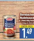 Nudelsauce Bolognese im EDEKA Prospekt Nudelsauce Bolognese von Bernbacher im aktuellen EDEKA Prospekt für 1,49 €