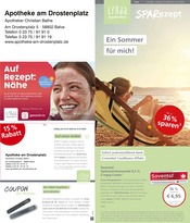 Aktueller LINDA Apotheke Prospekt in Balve und Umgebung, "Aktuelle Angebote" mit 3 Seiten, 01.07.2025 - 31.07.2025