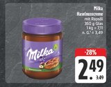 Haselnusscreme Angebote von Milka bei E center Jena für 2,49 €