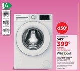 Lave-linge frontal 10 kg - Whirlpool en promo chez Super U Montélimar à 399,00 €