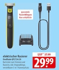 Philips elektrischer Rasierer OneBlade QP2724/20 Angebote bei famila Nordost Stralsund für 29,99 €