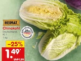 Chinakohl im Angebot bei Netto Marken-Discount in Koblenz Chinakohl Angebote von HEIMAT bei Netto Marken-Discount Koblenz für 1,49 €