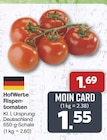 Rispentomaten im Angebot bei famila Nordwest in Oldenburg Rispentomaten Angebote von HofWerte bei famila Nordwest Oldenburg für 1,55 €