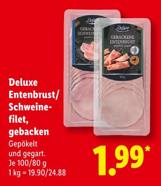 Gebackene Entenbrust