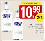WEZ Rehburg-Loccum - Absolut Vodka Angebot im Prospekt Absolut Vodka bei WEZ im Rehburg-Loccum Prospekt für 10,99 €