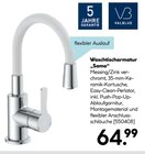 Waschtischarmatur „Samo“ im Hellweg Prospekt Waschtischarmatur „Samo“ von VALBLUE im aktuellen Hellweg Prospekt für 64,99 €