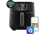 HD9285/90 Airfryer Connected XXL Series 5000 7.2L Heißluftfritteuse 2000 Watt Schwarz/Dunkles Silber bei MediaMarkt Saturn im Prospekt "" für 150,42 €