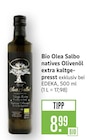 Bio Olea Salbo natives Olivenöl extra kaltgepresst bei Marktkauf im Groß-Zimmern Prospekt für 8,99 €