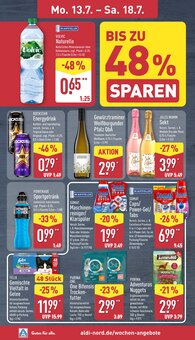 ALDI Nord Prospekt der aktuellen Woche, gültig von 13.07.2026 bis 18.07.2026 Aktueller ALDI Nord Prospekt "Aktuelle Angebote" mit 37 Seiten