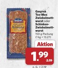 Aktuelles Tex-Mex Zwiebelmettwurst Angebot bei combi in Hannover ab 1,99 €