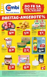 Aktueller combi Prospekt mit Butter, "DREITAG-ANGEBOTE", Seite 1