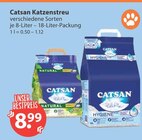 Katzenstreu von Catsan im aktuellen V-Markt Prospekt für 8,99 €
