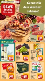 REWE Supermarkt Prospekt der aktuellen Woche mit 32 Seiten, gültig von 12.10.2026 bis 17.10.2026, in Nalbach und Umgebung Aktueller REWE Supermarkt Prospekt in Nalbach und Umgebung, "Dein Markt" mit 32 Seiten, 12.10.2026 - 17.10.2026