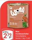 Hundenassfutter Angebote von Wow bei GLOBUS Hof für 2,79 €
