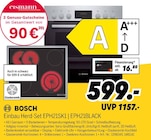 Aktuelles Einbau Herd-Set EPH21SK1 | EPH21BLACK Angebot bei MEDIMAX in Magdeburg ab 599,00 €