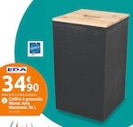 Coffre à granulés stone jura montania 36 l - EDA en promo chez Mr.Bricolage Laon à 34,90 €
