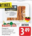 Cevapcici von Bauern Gut für 3,49 € bei E center im Angebot Cevapcici von Bauern Gut im aktuellen E center Prospekt