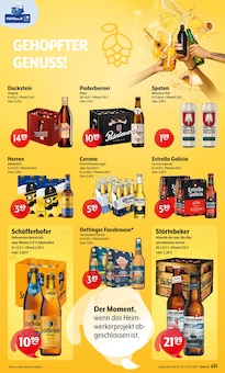 Bier im Getränke Hoffmann Prospekt "Aktuelle Angebote" mit 9 Seiten (Düren)