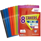 Lot de 8 cahiers - CLAIREFONTAINE dans le catalogue Carrefour
