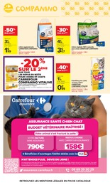 Offre Litière agglomérante chat dans le catalogue Carrefour du moment à la page 52