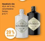 Gin Angebote von Hendrick's bei GLOBUS Rüsselsheim