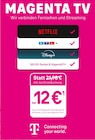 Magenta TV bei handystore & more im Prospekt "" für 12,00 €