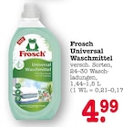 Universal Waschmittel im Angebot bei E center in Mainz Universal Waschmittel Angebote von Frosch bei E center Mainz für 4,99 €