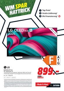 Fernseher im MediaMarkt Saturn Prospekt "WM SPAR HATTRICK" mit 20 Seiten (Gießen)