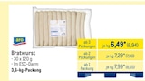 Aero im METRO Prospekt Bratwurst von Aro im aktuellen METRO Prospekt für 6,94 €