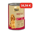 SELECT GOLD nourriture humide pour chien Sensitive Adult Bœuf au Riz 6x400 g à 16,56 € dans le catalogue Maxi Zoo