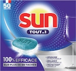 Tablettes lave vaisselle tout en 1 regular x50 - SUN - Intermarché Super à Périgueux Tablettes lave vaisselle tout en 1 regular x50 - SUN en promo chez Intermarché Super Périgueux à 2,25 €