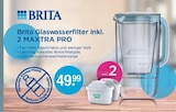 Brita Glaswasserfilter inkl. 2 MAXTRA PRO von BRITA im aktuellen V-Markt Prospekt für 49,99 €