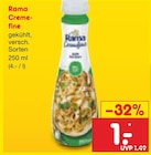 Creme-fine im Angebot bei Netto Marken-Discount in Detmold Creme-fine Angebote von Rama bei Netto Marken-Discount Detmold für 1,00 €