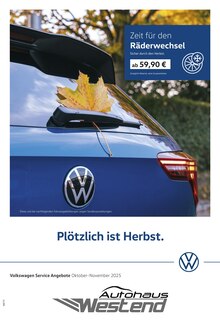 Aktueller Volkswagen Prospekt für München mit  Seite