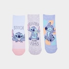 Promo Lot 3 paires chaussettes Stitch multicolore fille à 6,99 € dans le catalogue La Halle à Onet-le-Château