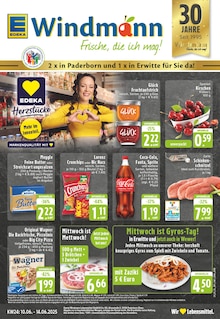 EDEKA Prospekt der Woche "Aktuelle Angebote" Seite 1, 10.06.2025 bis 14.06.2025 für Paderborn Aktueller EDEKA Prospekt "Aktuelle Angebote" Seite 1 von 24 Seiten für Paderborn
