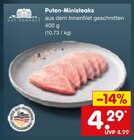 Puten-Ministeaks von GUT PONHOLZ im aktuellen Netto Marken-Discount Prospekt für 4,29 €