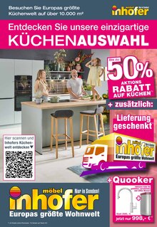 Kuchen im aktuellen Möbel Inhofer Prospekt (Augsburg) Kuchen im Möbel Inhofer Prospekt "Entdecken Sie unsere einzigartige KÜCHENAUSWAHL" mit 24 Seiten (Augsburg)