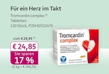 mea - meine apotheke - Tromcardin complex Angebot im Prospekt Tromcardin complex bei mea - meine apotheke im Prospekt "" für 24,85 €