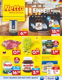 Netto Marken-Discount Prospekt für Weiden: "Aktuelle Angebote", 56 Seiten, 29.09.2025 - 04.10.2025