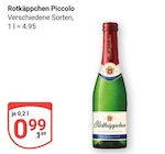Aktuelle Sekt Angebote bei GLOBUS in Oberhausen Aktuelles Piccolo Angebot bei GLOBUS in Oberhausen ab 0,99 €