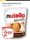 Nutella Biscuits Angebote von Ferrero bei GLOBUS Trier für 2,99 €