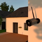 Caméra surveillance extérieure wifi fixe - Brico Dépôt Caméra surveillance extérieure wifi fixe à 46,90 € dans le catalogue Brico Dépôt