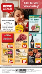 REWE Prospekt "Dein Markt" für Lippetal, 33 Seiten, 10.02.2025 - 15.02.2025