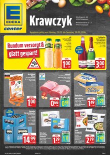 E center Prospekt Wir lieben Lebensmittel! mit 30 Seiten