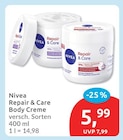 budni Barsbüttel - Repair & Care Body Creme Angebot im Prospekt Repair & Care Body Creme bei budni im Barsbüttel Prospekt für 5,99 €