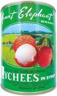 Lychees au sirop - MOUNT ELEPHANT à 1,65 € dans le catalogue Carrefour