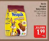 Nesquik Kakao-Kekse im Angebot bei Marktkauf in Leipzig Nesquik Kakao-Kekse Angebote von Nestlé bei Marktkauf Leipzig für 1,99 €