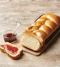 Brioche tressée tranchée ou gache dans le catalogue Super U
